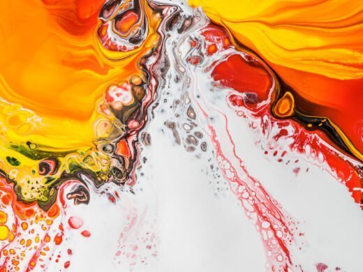 Abstract Orange